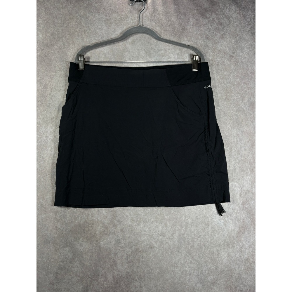 Columbia Skort Womens XL Black Omni-Shield Hiking Activewear Outdoor Active Golf